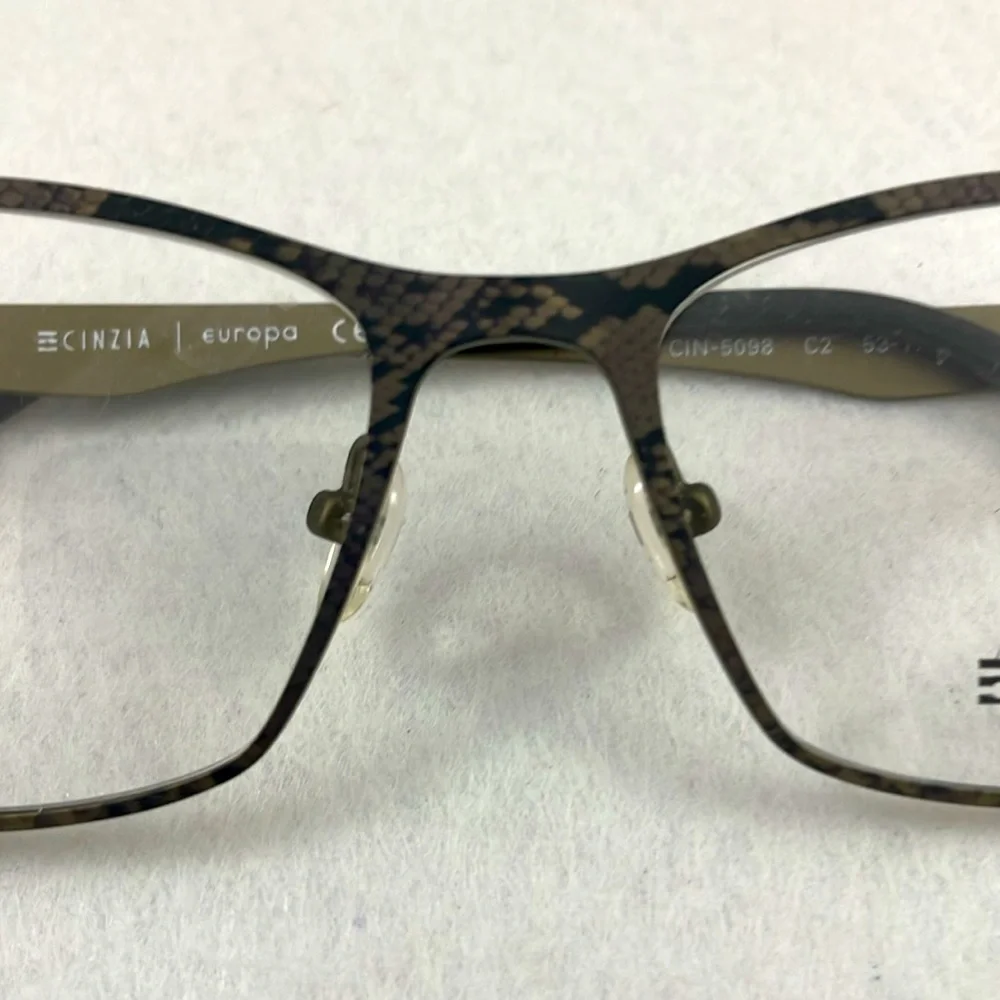 NWT CINZIA Glasses Frame, case and box